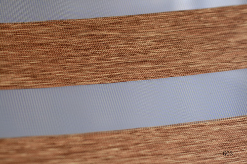 Wood Look Zebra Blinds fabric for Interior Decoration