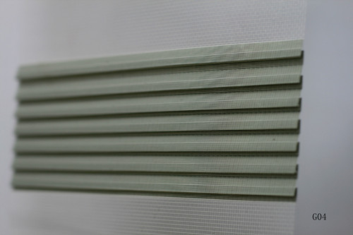 Pleated Zebra Blinds Fabric