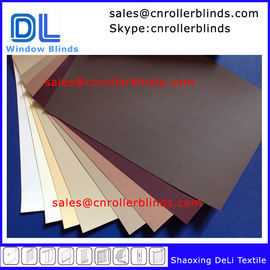 China Plain Blackout Roller Blinds with match color supplier