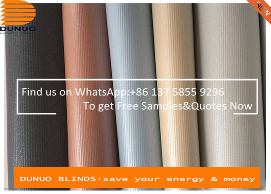 China Vibe Blackout roller blinds with both sides same color coating supplier