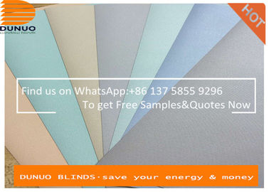 China Both sides same color coating roller shades,indoor blinds window blinds supplier
