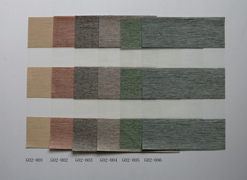 Double Sheer Blinds for Window Treatments from China Manufacturer