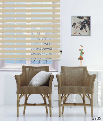 Double layer Zebra Blinds for home decoration
