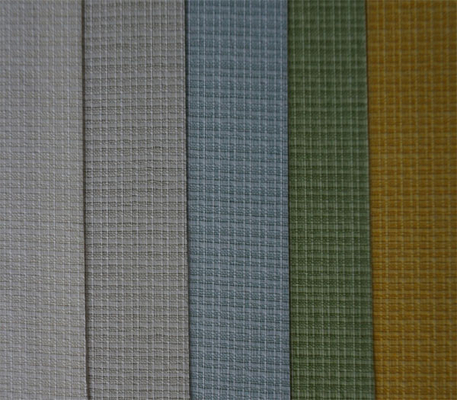 Colourful shantung design Roller blinds fabric for windows decoration