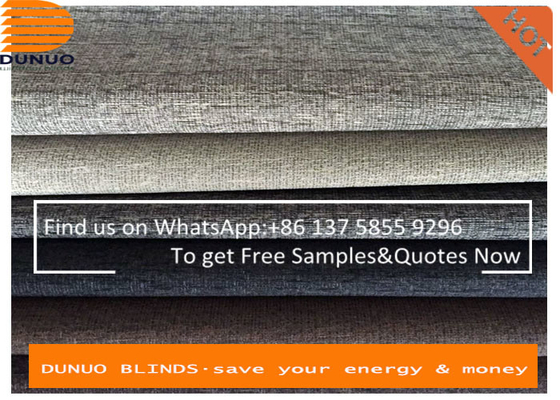 Texture roller blinds fabric blackout roller blinds ,both sides same color coating window blinds from china manufacturer