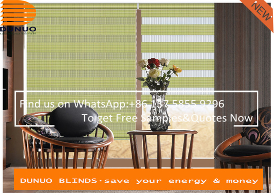 Pleat day and night roller blinds manufacturer and roller blinds supplier--China Dunuo Textile Company Limited.